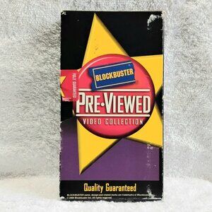 3/$20 1990 Original Release of TMNT on VHS as a Blockbuster Pre-Viewed Movie!!